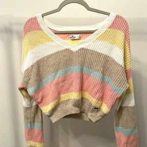 Hollister knitted v-neck sweater